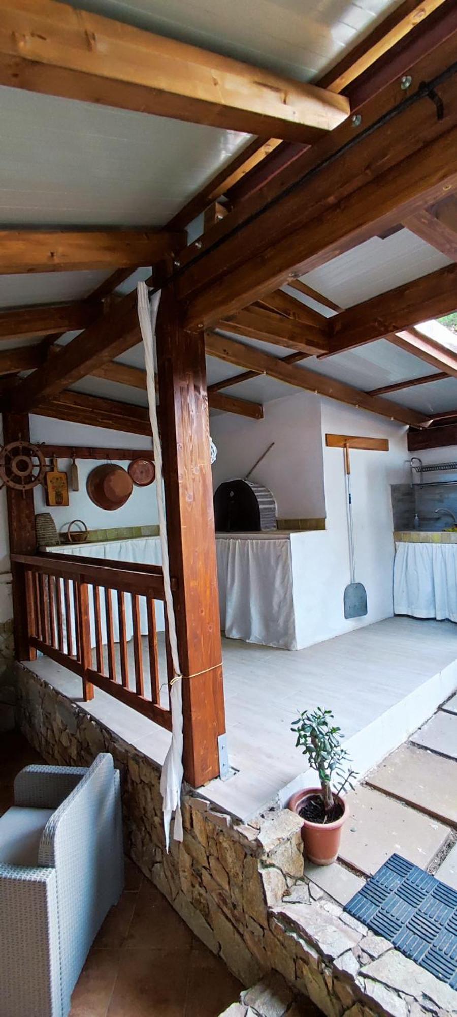 Casa Del Pino Villa Porto Pino Exteriör bild
